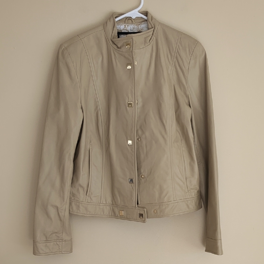 Medium Sienna Studio Faux Leather Pleather Jacket